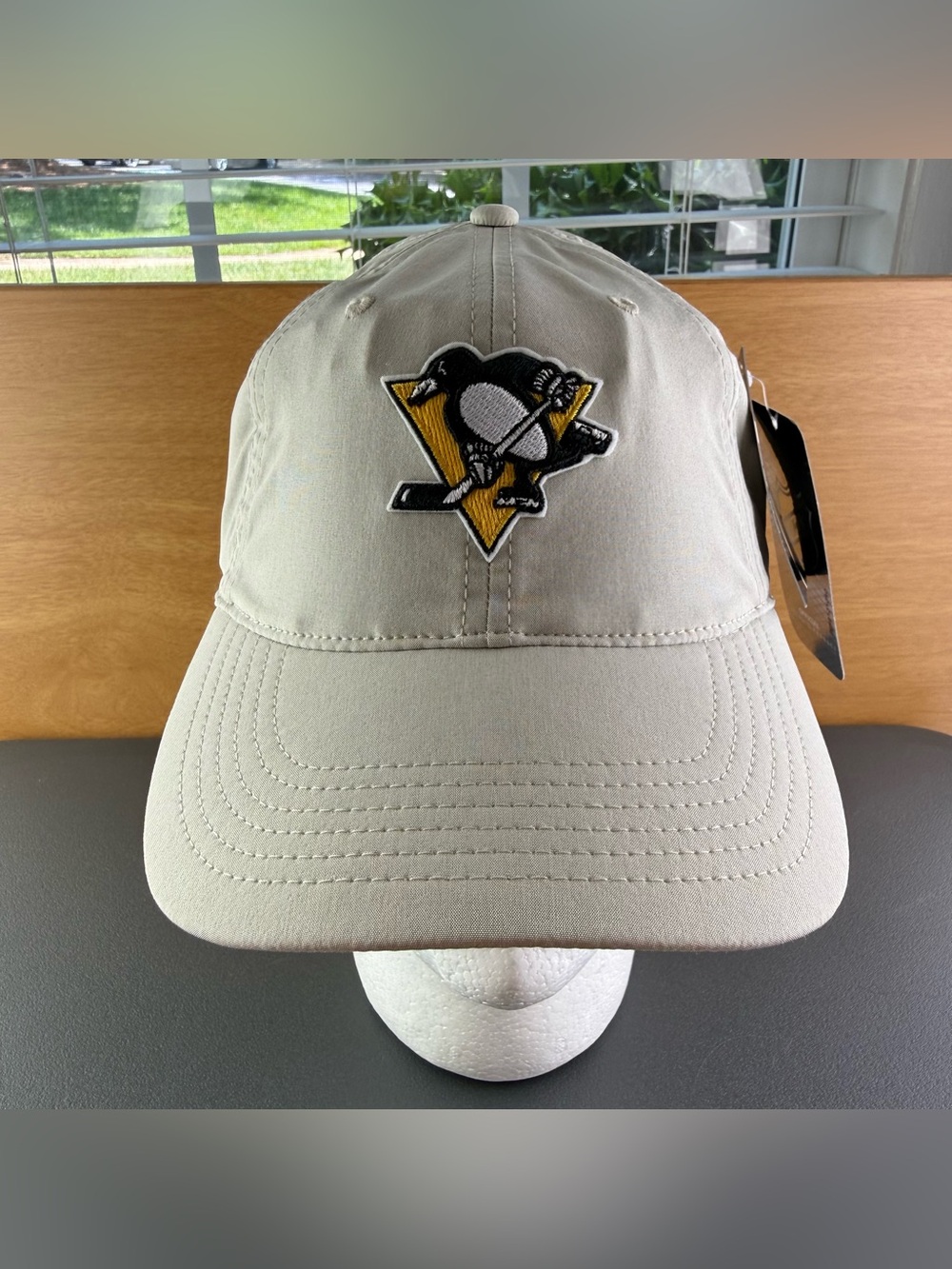 NEW Pittsburgh Penguins NHL Hockey $44.99 MSRP Adjustable Unstructured Hat Cap